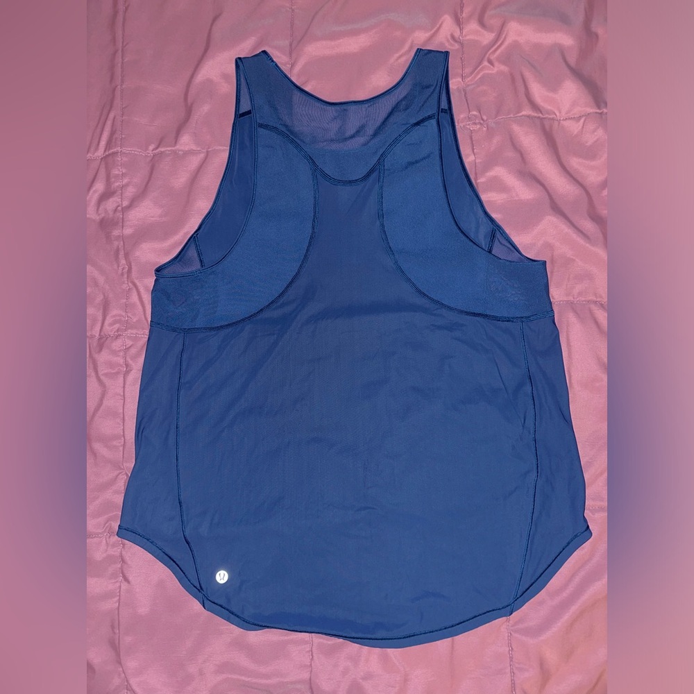 Lululemon Sculpt Tank Navy Blue